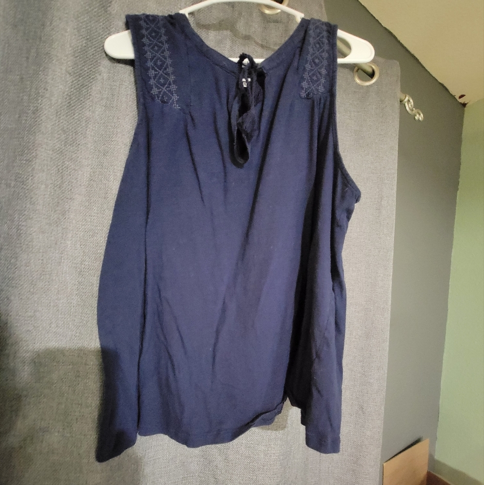 Blue Tank Top XL